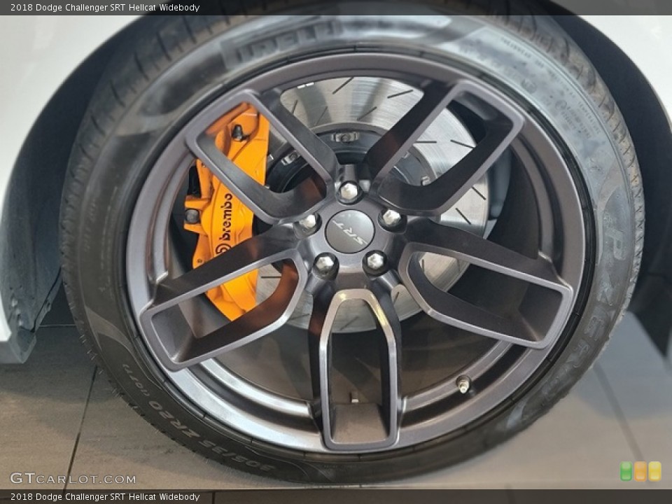 2018 Dodge Challenger SRT Hellcat Widebody Wheel and Tire Photo #142314676
