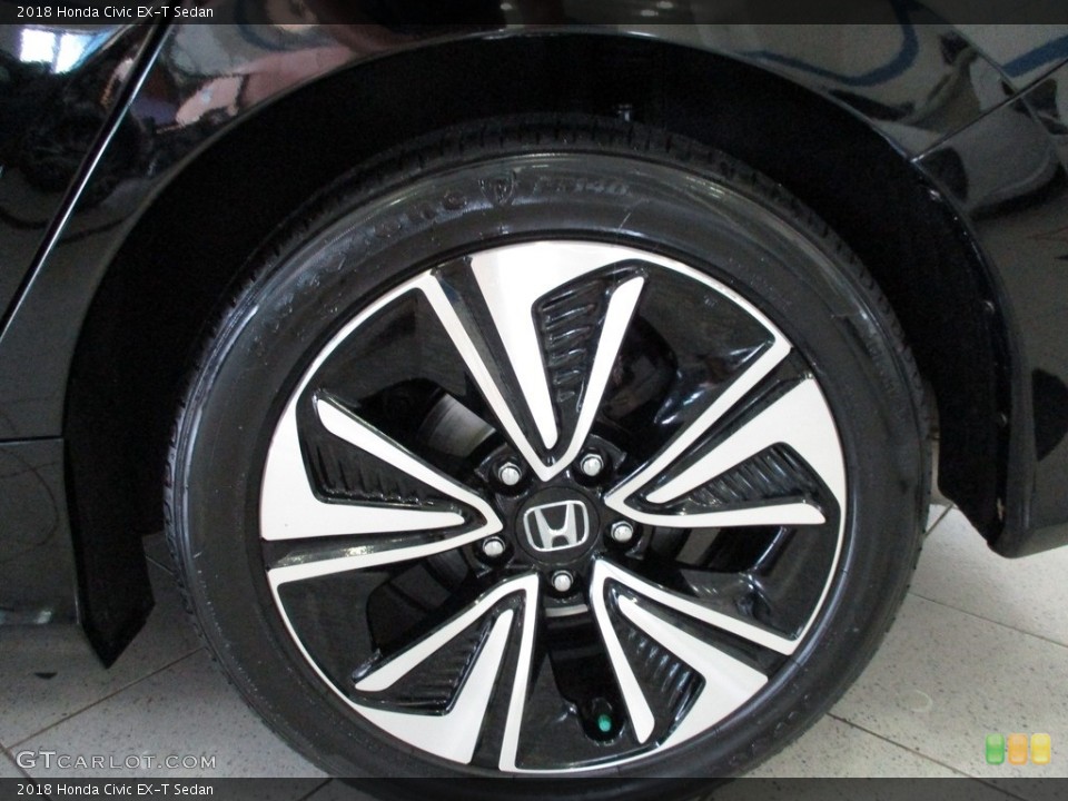 2018 Honda Civic EX-T Sedan Wheel and Tire Photo #142332588