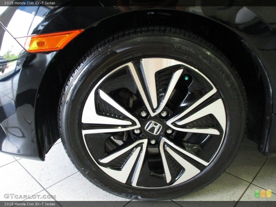 2018 Honda Civic EX-T Sedan Wheel and Tire Photo #142332598