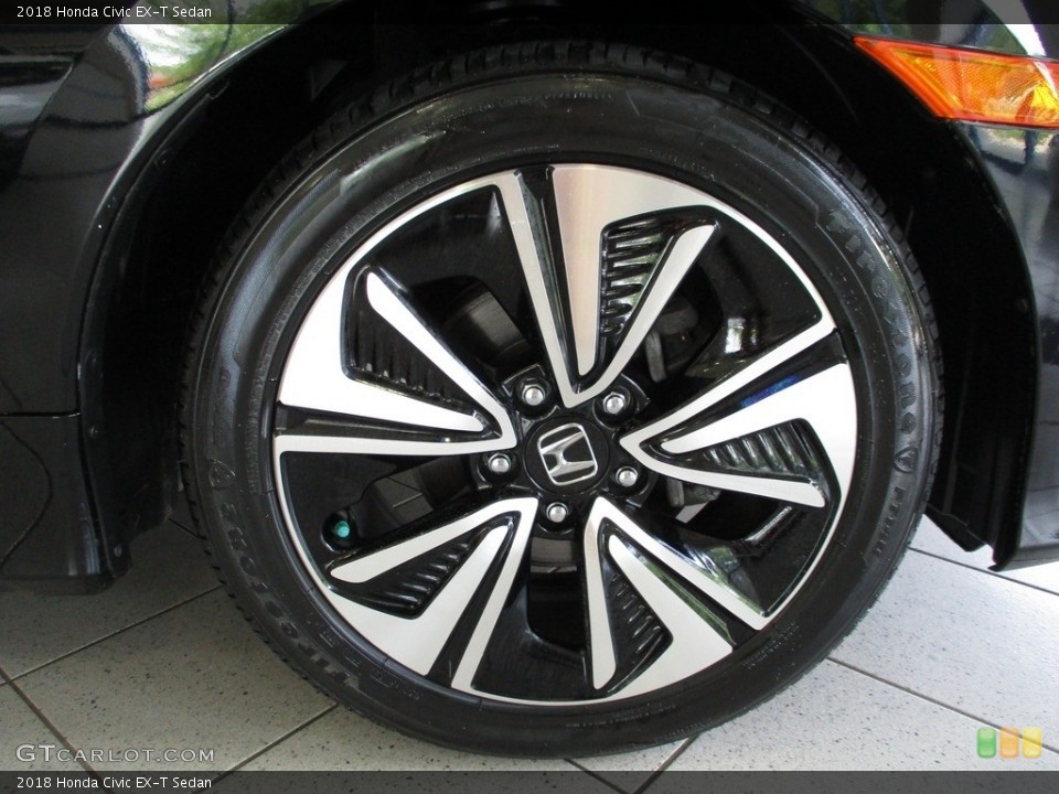 2018 Honda Civic EX-T Sedan Wheel and Tire Photo #142332616