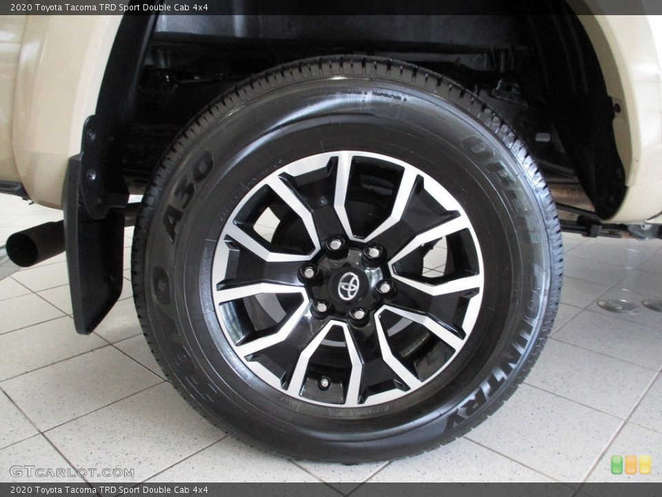 2020 Toyota Tacoma TRD Sport Double Cab 4x4 Wheel and Tire Photo #142332934
