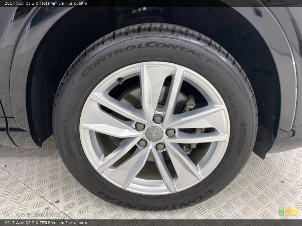 2017 Audi Q3 2.0 TFSI Premium Plus quattro Wheel and Tire Photo #142337725