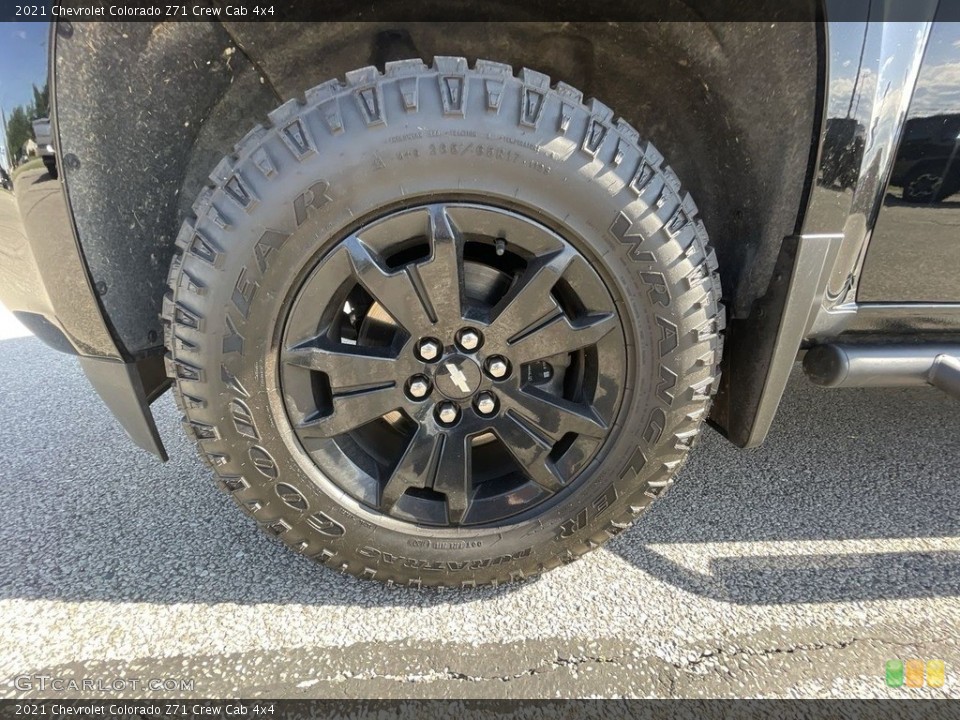 2021 Chevrolet Colorado Z71 Crew Cab 4x4 Wheel and Tire Photo #142351251