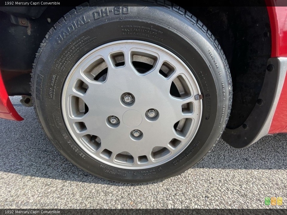 1992 Mercury Capri Wheels and Tires