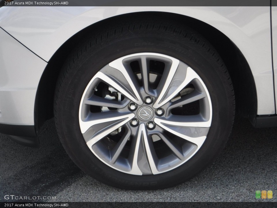 2017 Acura MDX Technology SH-AWD Wheel and Tire Photo #142374019