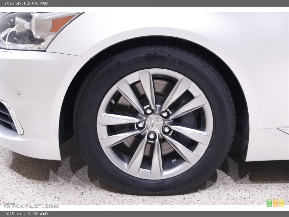 2015 Lexus LS 460 AWD Wheel and Tire Photo #142395510
