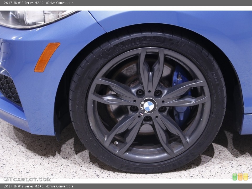 2017 BMW 2 Series M240i xDrive Convertible Wheel and Tire Photo #142405062