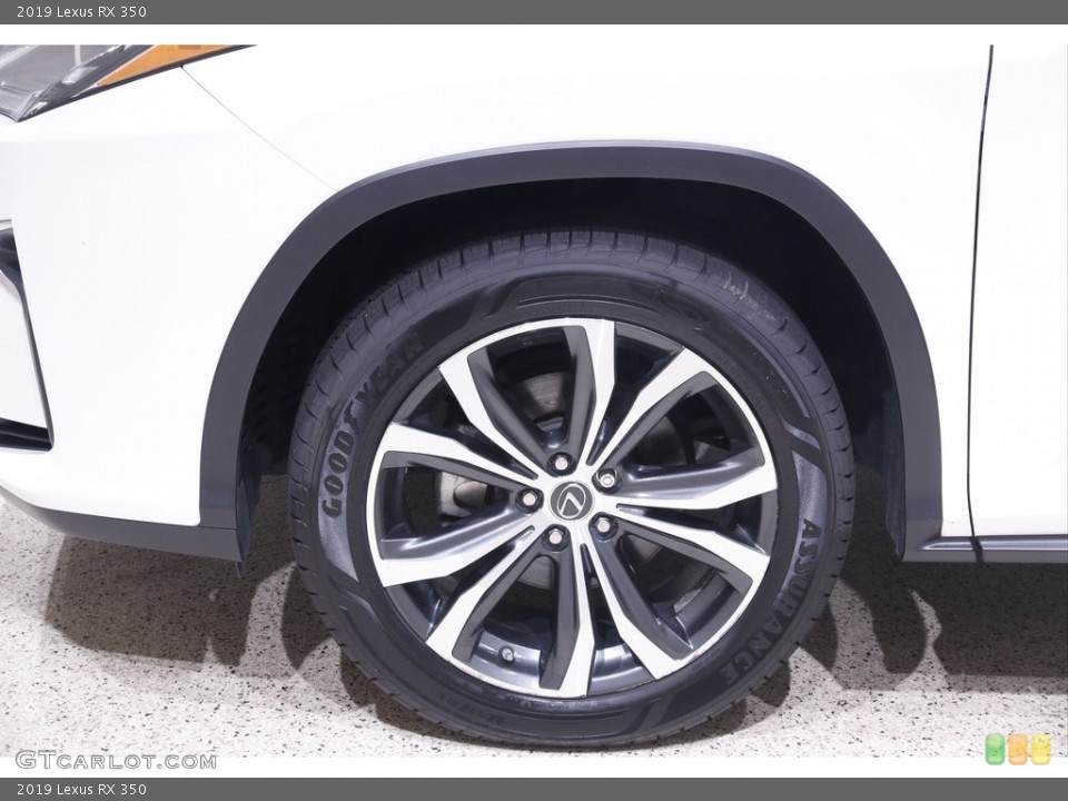 2019 Lexus RX 350 Wheel and Tire Photo #142412073
