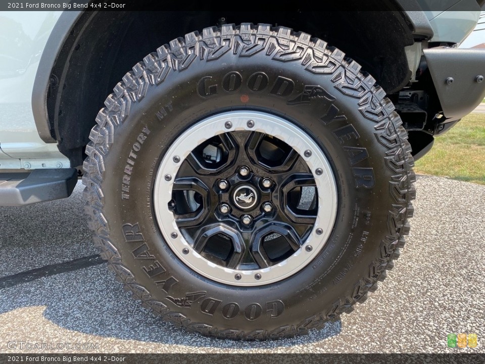2021 Ford Bronco Big Bend 4x4 2-Door Wheel and Tire Photo #142412547