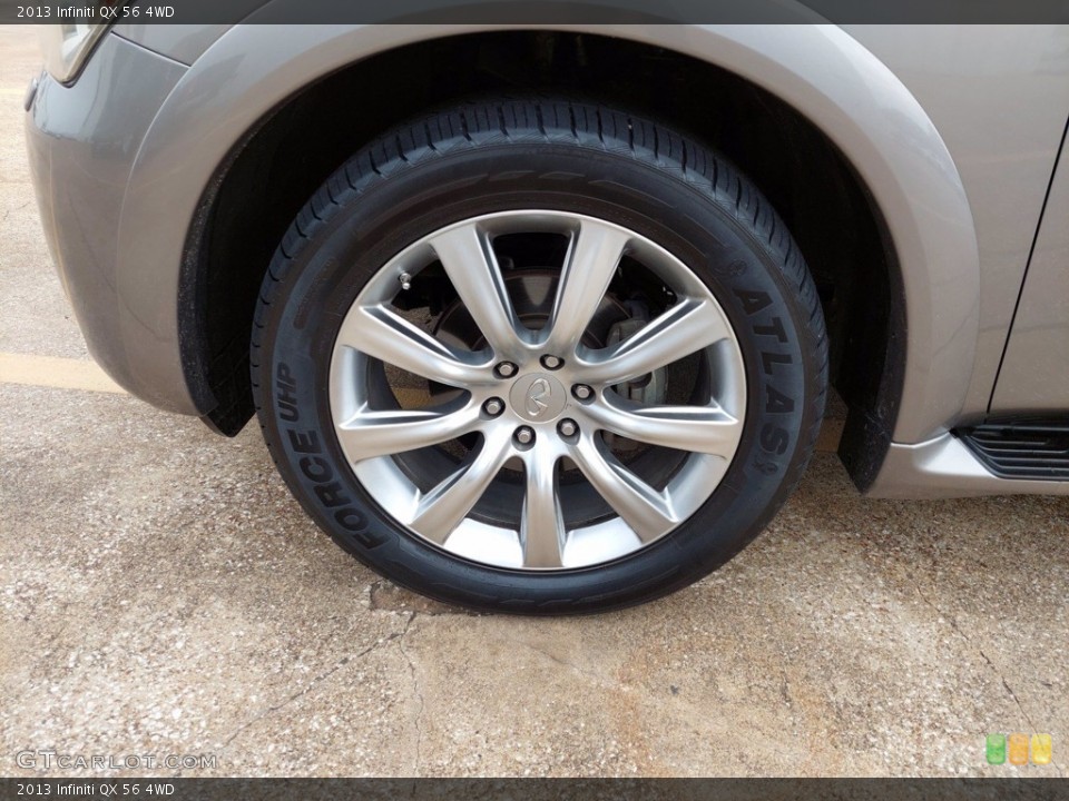 2013 Infiniti QX 56 4WD Wheel and Tire Photo #142419109