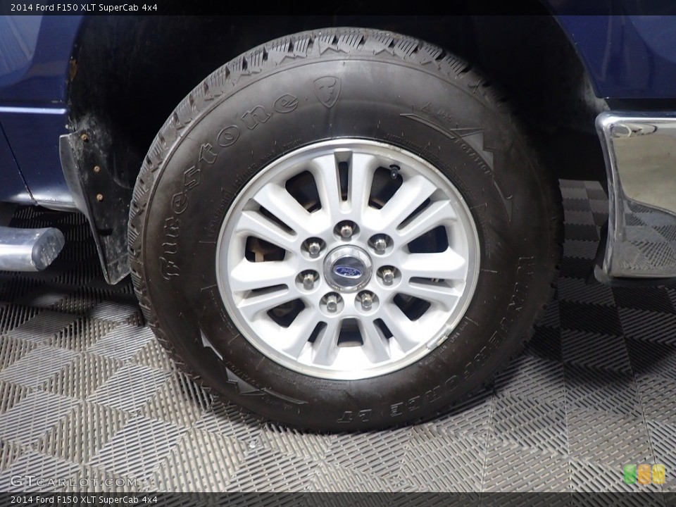 2014 Ford F150 XLT SuperCab 4x4 Wheel and Tire Photo #142422364