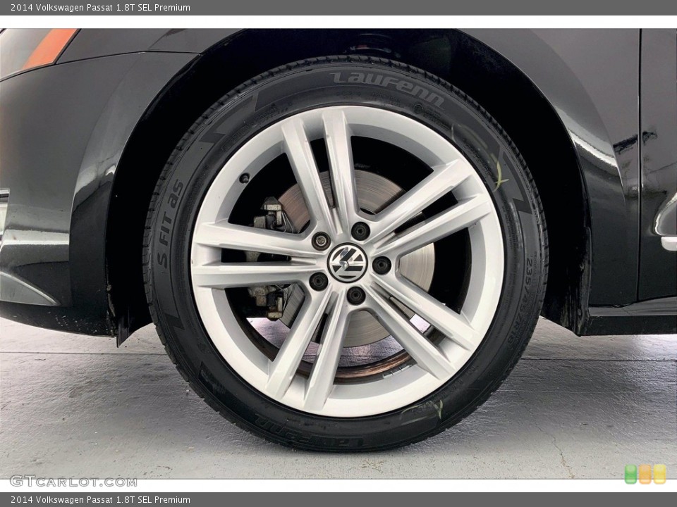 2014 Volkswagen Passat 1.8T SEL Premium Wheel and Tire Photo #142424551