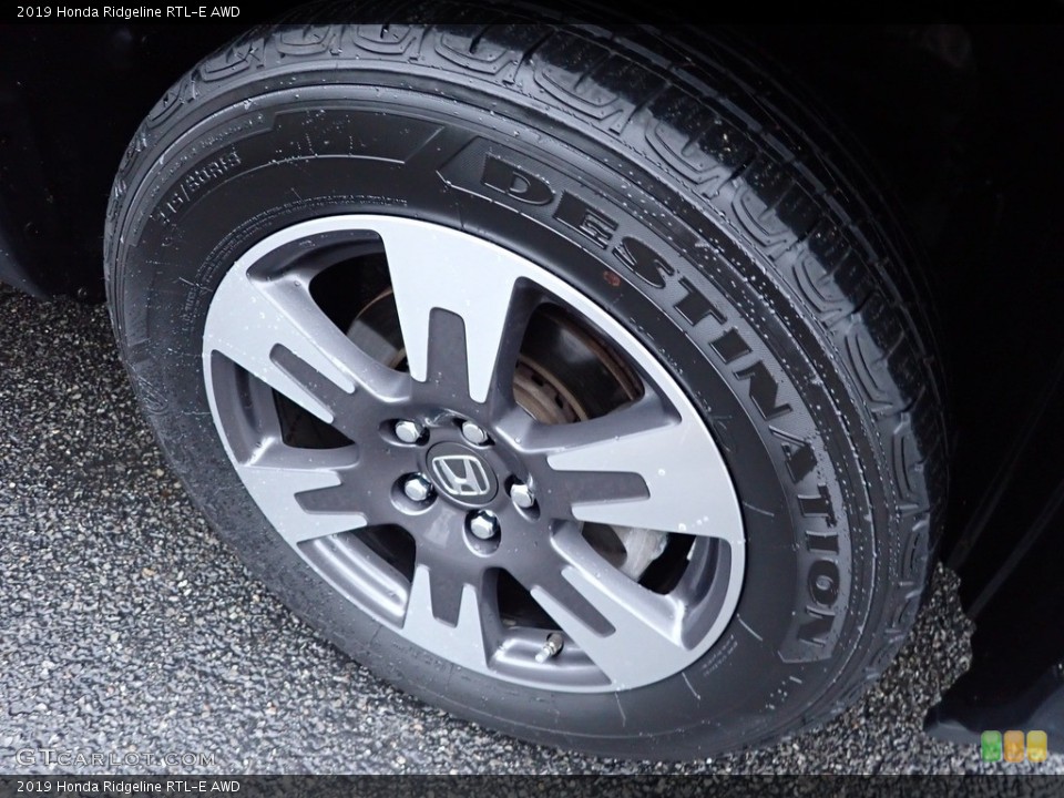 2019 Honda Ridgeline RTL-E AWD Wheel and Tire Photo #142429003