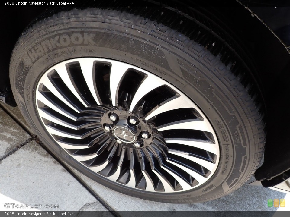 2018 Lincoln Navigator Black Label 4x4 Wheel and Tire Photo #142433341