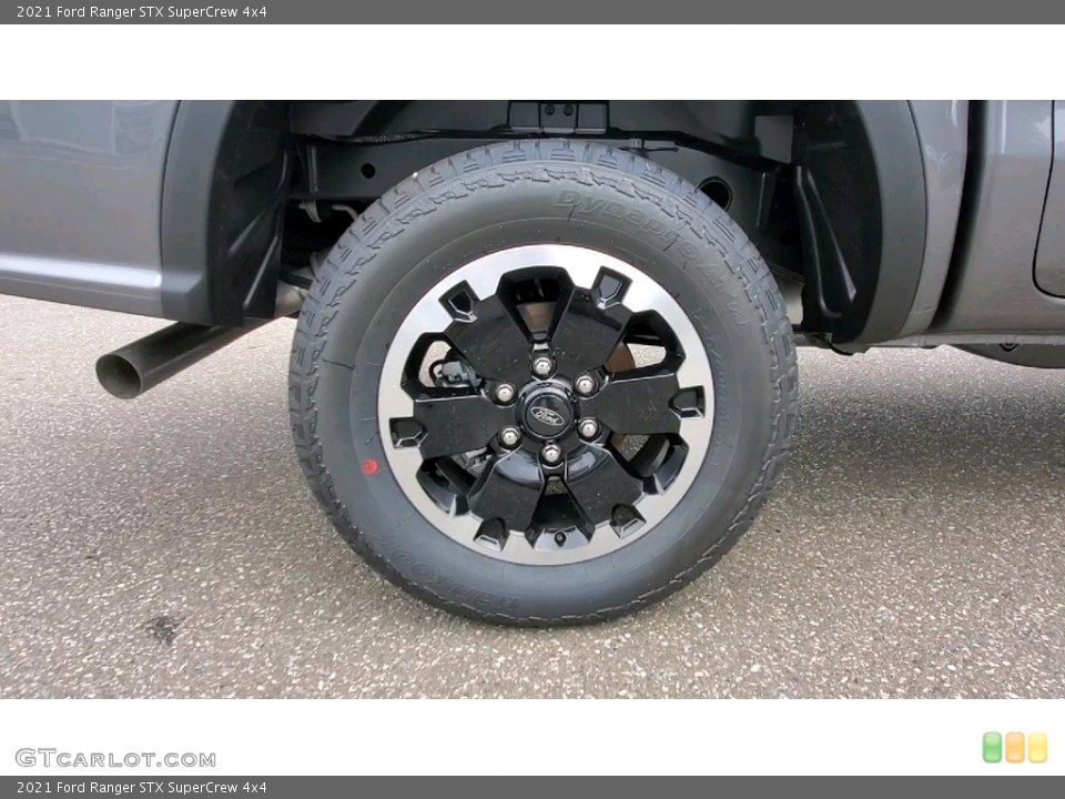 2021 Ford Ranger STX SuperCrew 4x4 Wheel and Tire Photo #142437909