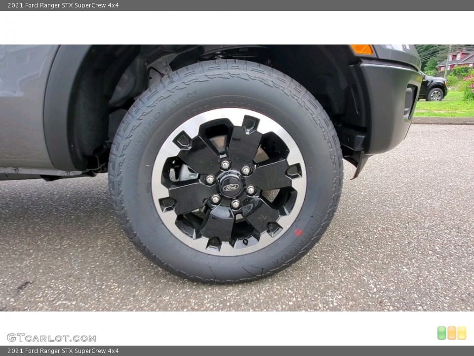 2021 Ford Ranger STX SuperCrew 4x4 Wheel and Tire Photo #142437975