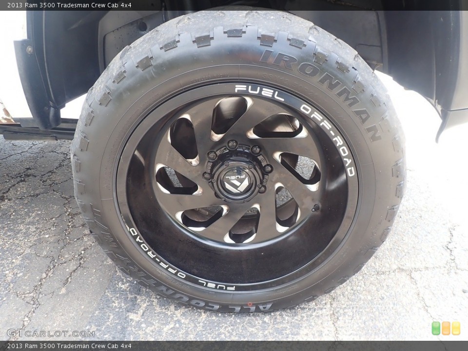 2013 Ram 3500 Custom Wheel and Tire Photo #142442980
