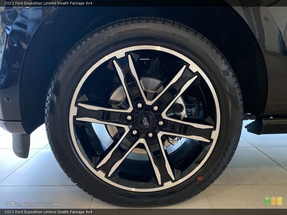 2021 Ford Expedition Limited Stealth Package 4x4 Wheel and Tire Photo #142443187