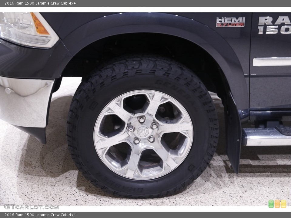 2016 Ram 1500 Laramie Crew Cab 4x4 Wheel and Tire Photo #142454334