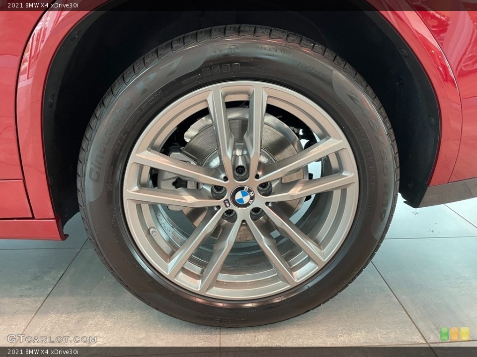 2021 BMW X4 xDrive30i Wheel and Tire Photo #142456829