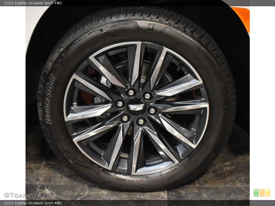 2021 Cadillac Escalade Sport 4WD Wheel and Tire Photo #142456868