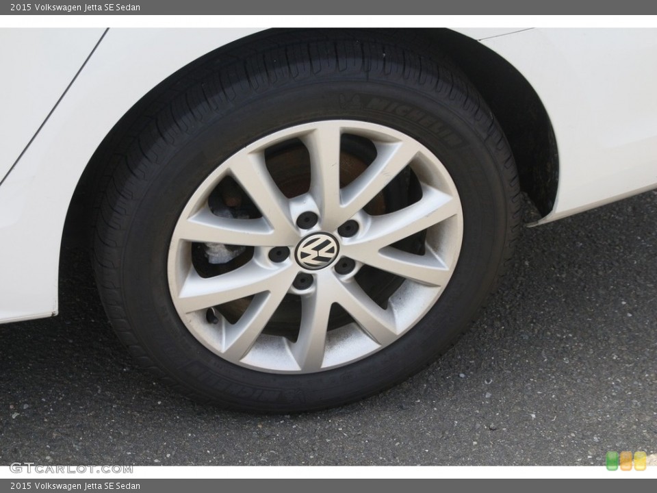 2015 Volkswagen Jetta SE Sedan Wheel and Tire Photo #142458209