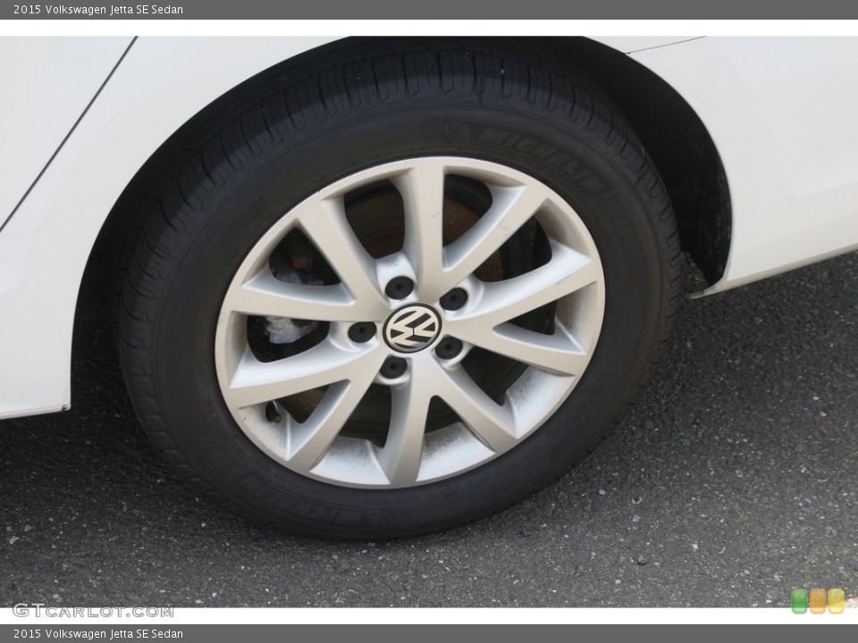 2015 Volkswagen Jetta SE Sedan Wheel and Tire Photo #142458225