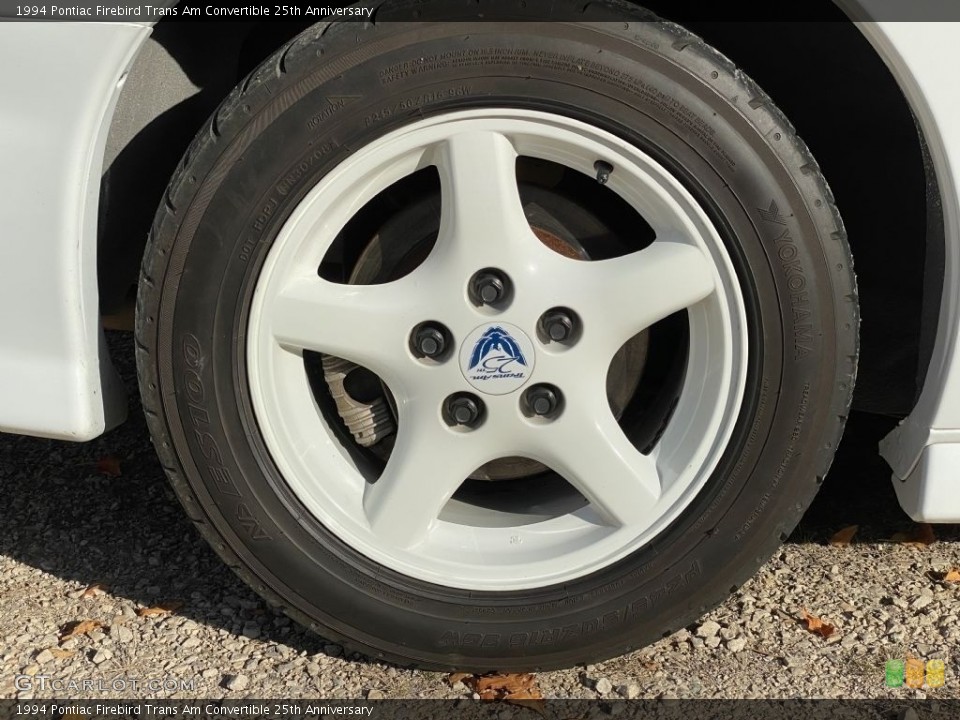 1994 Pontiac Firebird Wheels and Tires