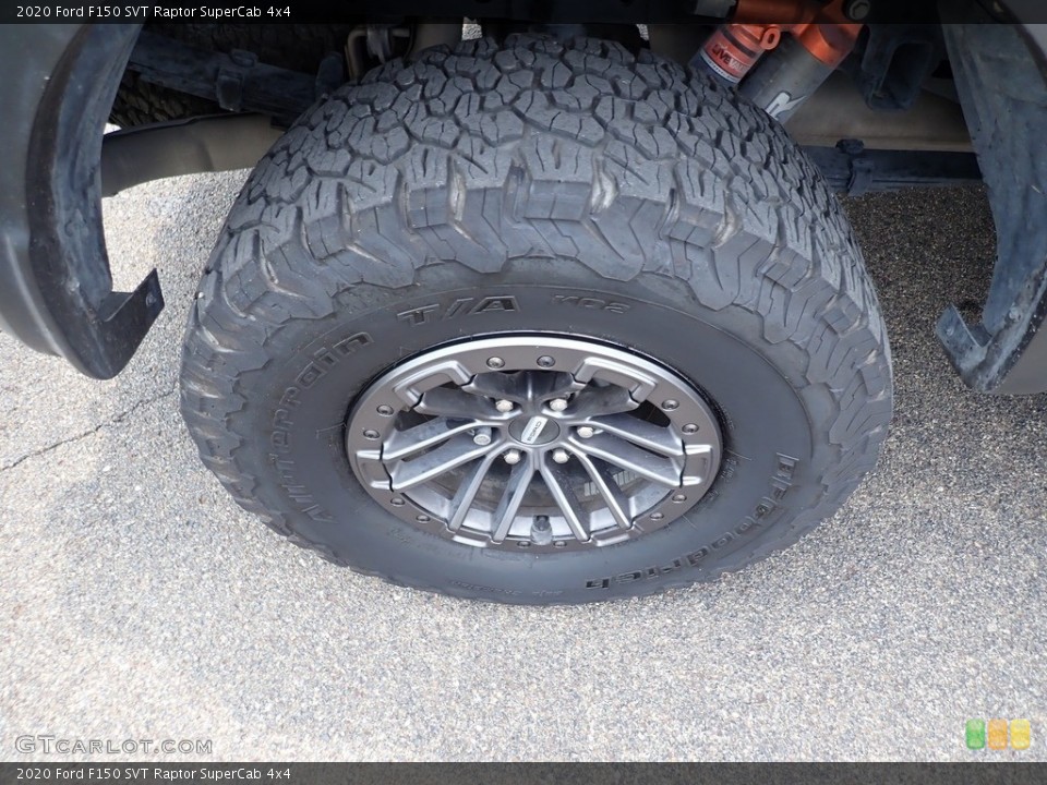 2020 Ford F150 SVT Raptor SuperCab 4x4 Wheel and Tire Photo #142468763