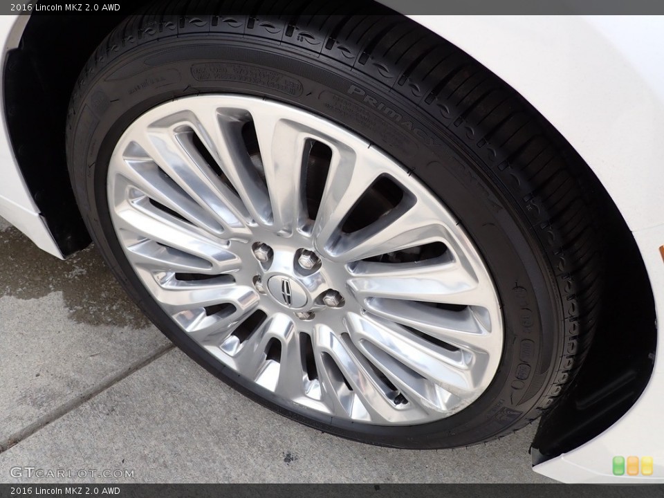 2016 Lincoln MKZ 2.0 AWD Wheel and Tire Photo #142468958