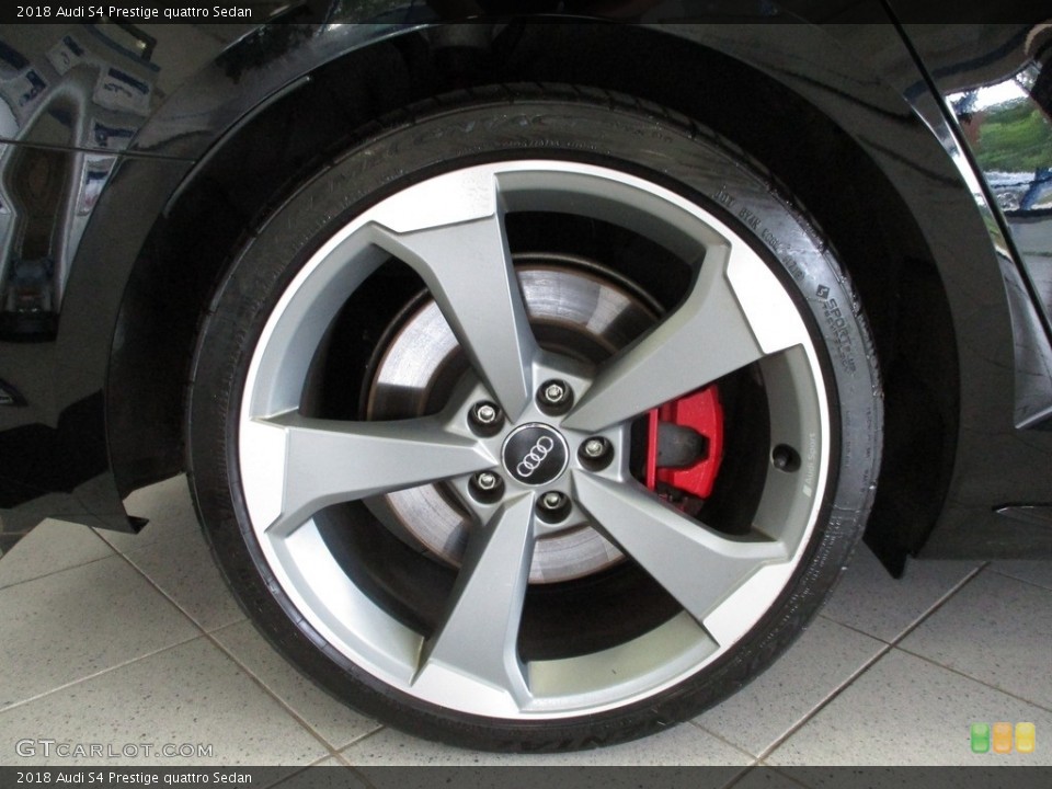 2018 Audi S4 Prestige quattro Sedan Wheel and Tire Photo #142483334