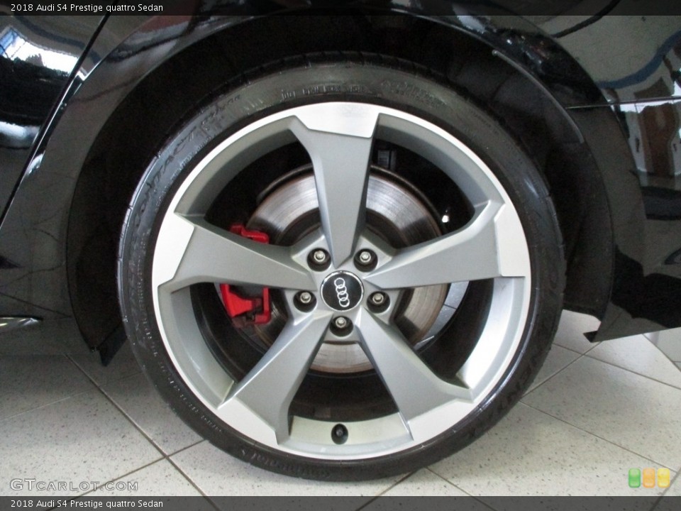 2018 Audi S4 Prestige quattro Sedan Wheel and Tire Photo #142483367