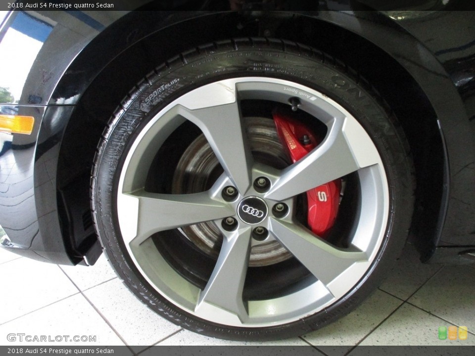 2018 Audi S4 Prestige quattro Sedan Wheel and Tire Photo #142483379