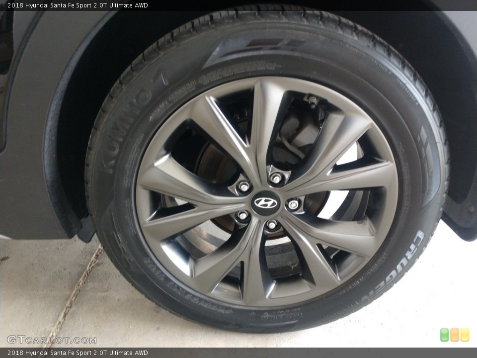 2018 Hyundai Santa Fe Sport 2.0T Ultimate AWD Wheel and Tire Photo #142503210