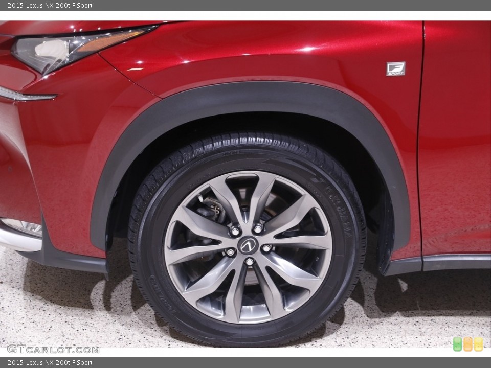 2015 Lexus NX 200t F Sport Wheel and Tire Photo #142503303