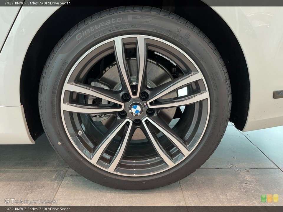 2022 BMW 7 Series 740i xDrive Sedan Wheel and Tire Photo #142505004