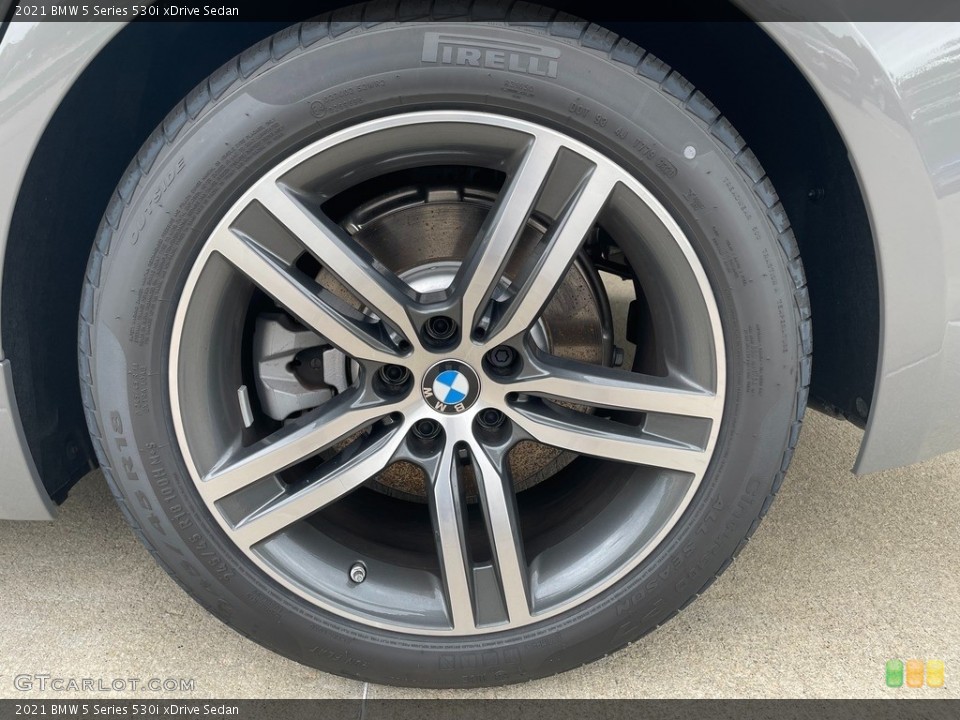 2021 BMW 5 Series 530i xDrive Sedan Wheel and Tire Photo #142505400