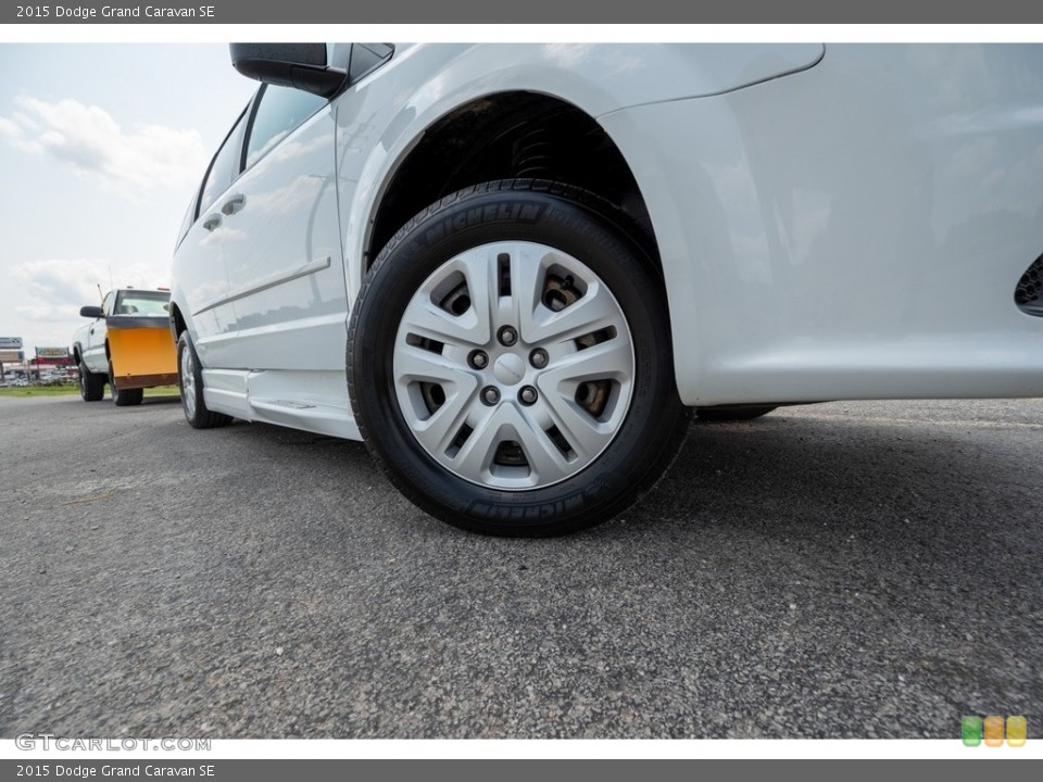 2015 Dodge Grand Caravan SE Wheel and Tire Photo #142508085