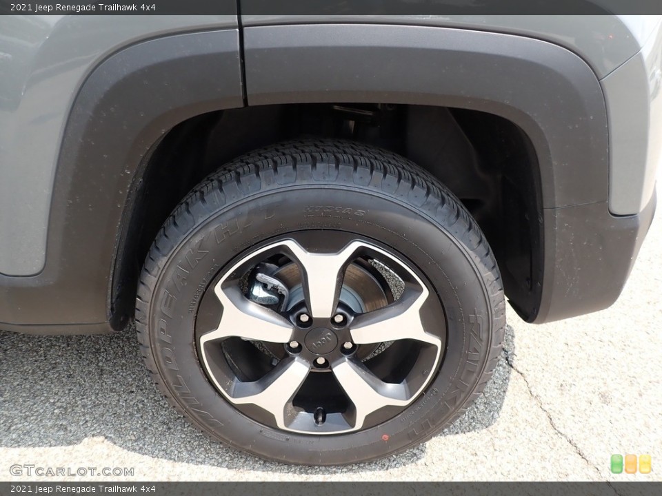 2021 Jeep Renegade Trailhawk 4x4 Wheel and Tire Photo #142510569
