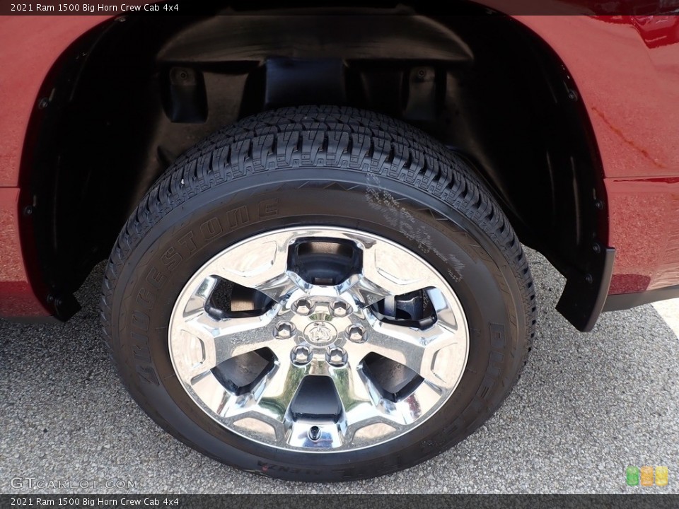 2021 Ram 1500 Big Horn Crew Cab 4x4 Wheel and Tire Photo #142510950