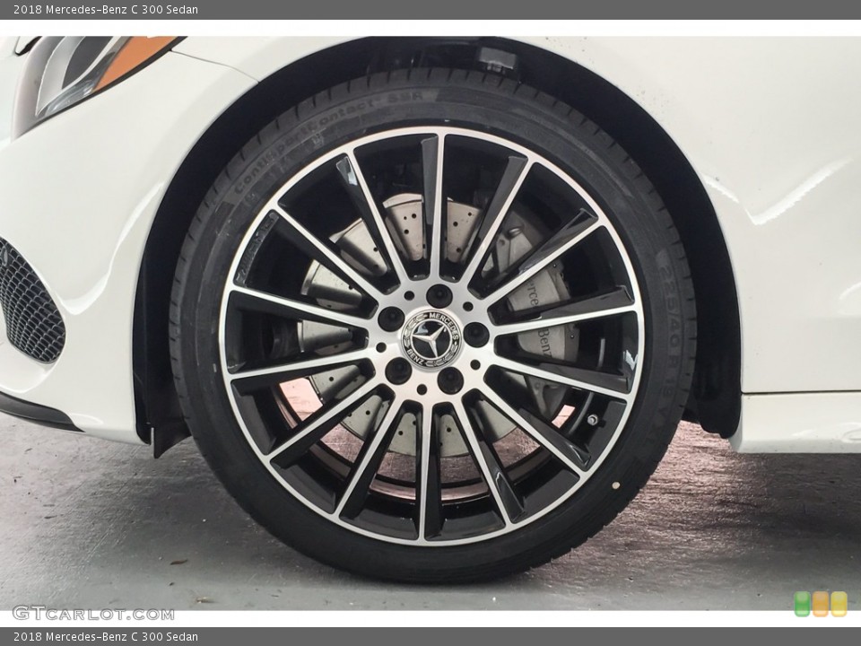 2018 Mercedes-Benz C 300 Sedan Wheel and Tire Photo #142513456