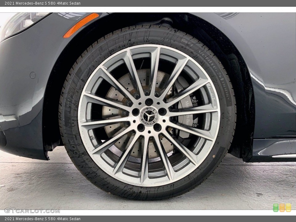 2021 Mercedes-Benz S 580 4Matic Sedan Wheel and Tire Photo #142514254