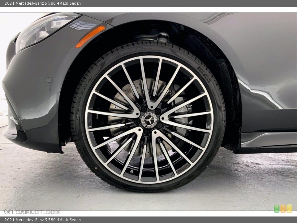 2021 Mercedes-Benz S 580 4Matic Sedan Wheel and Tire Photo #142514623