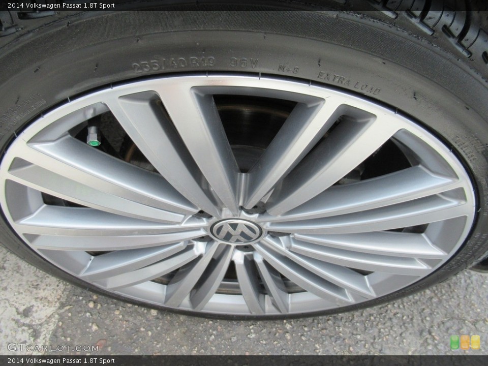 2014 Volkswagen Passat 1.8T Sport Wheel and Tire Photo #142514923