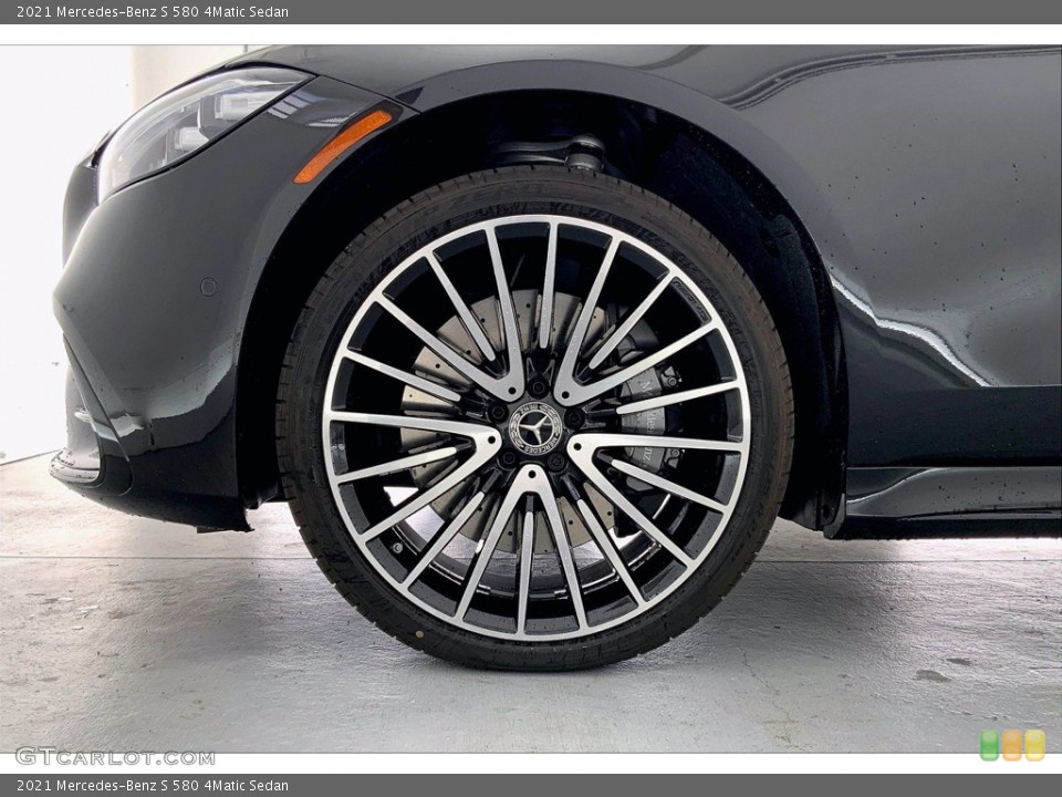 2021 Mercedes-Benz S 580 4Matic Sedan Wheel and Tire Photo #142514992