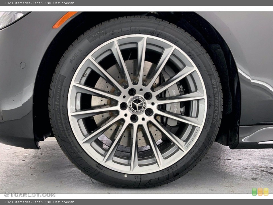 2021 Mercedes-Benz S 580 4Matic Sedan Wheel and Tire Photo #142515373
