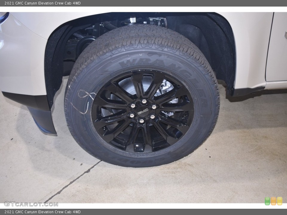 2021 GMC Canyon Elevation Crew Cab 4WD Wheel and Tire Photo #142518325