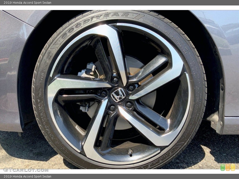 2019 Honda Accord Sport Sedan Wheel and Tire Photo #142521793