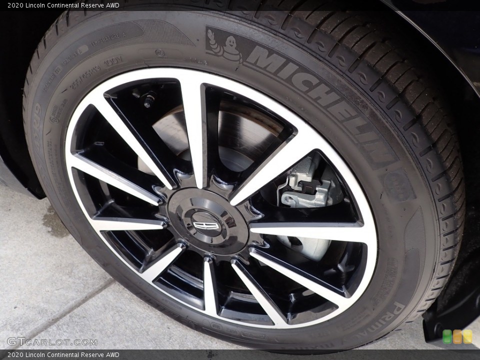 2020 Lincoln Continental Reserve AWD Wheel and Tire Photo #142524076