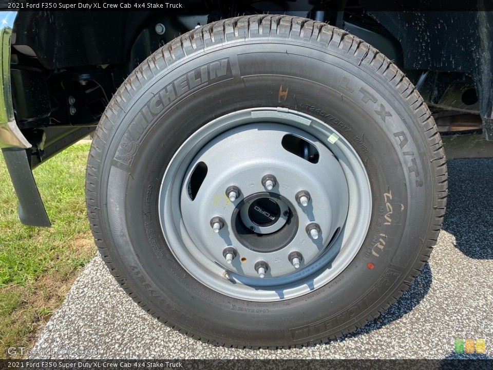 2021 Ford F350 Super Duty XL Crew Cab 4x4 Stake Truck Wheel and Tire Photo #142542309